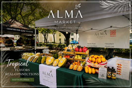 Bringing Tropical Wellness to South Florida Farmers Markets