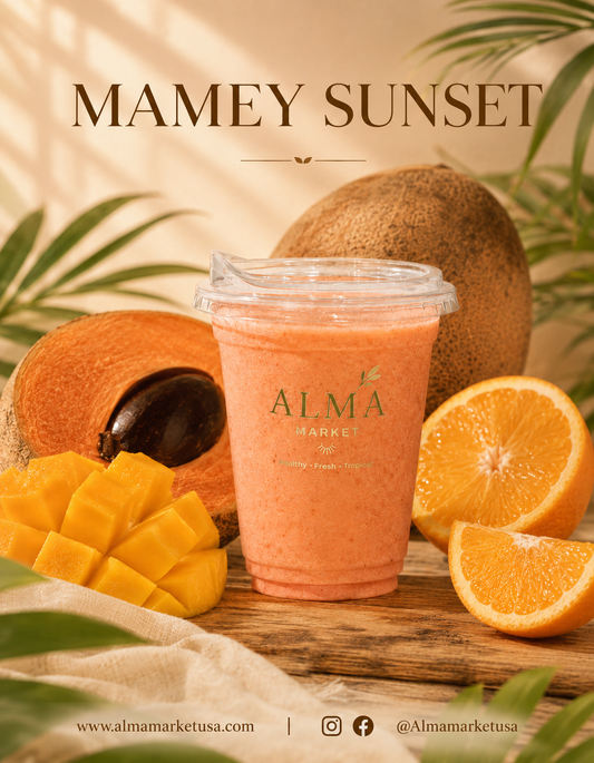 Mamey Sunset | Tropical Mamey Mango Smoothie