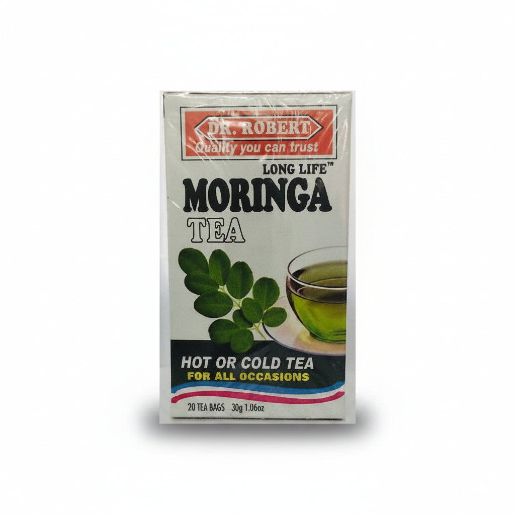 Dr. Robert Moringa Tea 20 tea bags herbal tea box